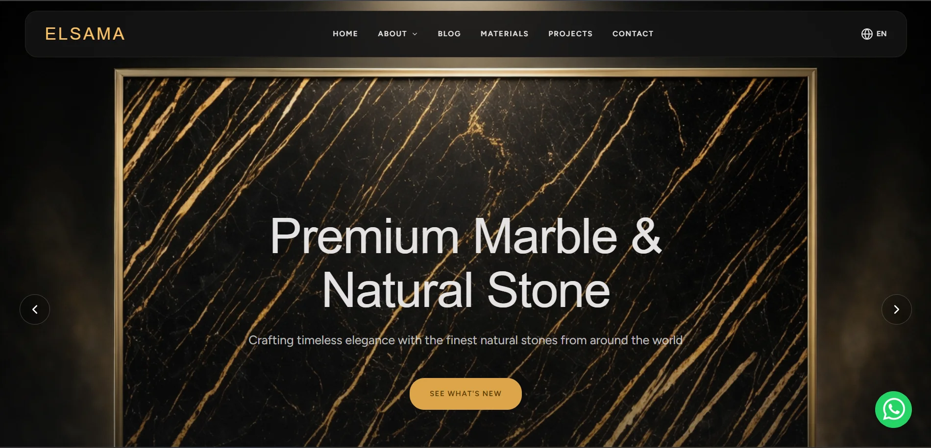 ELSAMA Stone desktop view