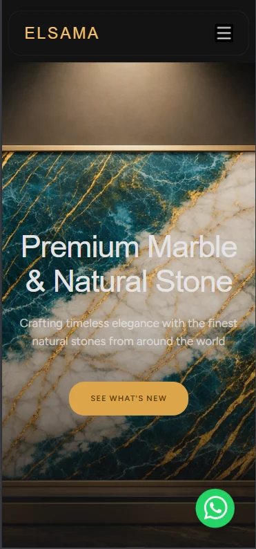 ELSAMA Stone mobile view